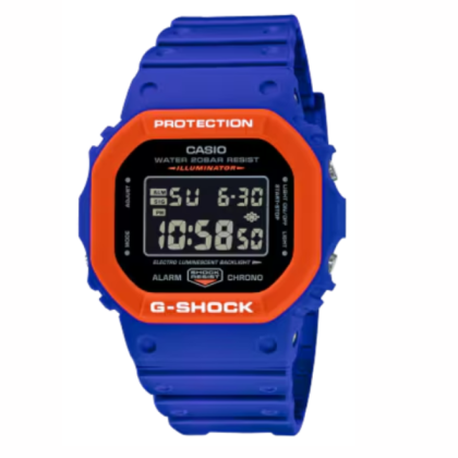 Casio G-Shock Skater Flavour Series DW-5610SC-2 Blue Resin Band Men Sports Watch